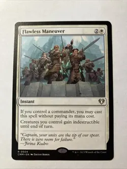 MTG Magic Flawless Maneuver (24/1173) Commander Masters NM - Image 1
