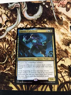 Captain N'ghathrod Commander Legends: Battle for Baldur's Gate Foil LP - Image 1