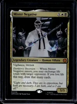 2025 Magic MTG Marvel's Spider-Man Mister Negative Foil #0135 - Image 1