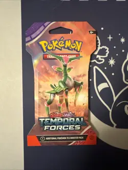 Pokemon Scarlet & Violet Temporal Forces Sleeved Booster Pack - Image 1