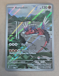 2023 Pokemon Scarlet and Violet Black Star #14 Koraidon NM to Mint Condition - Image 1