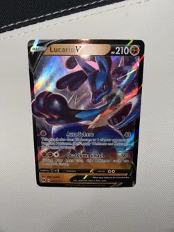 Pokemon Card Lucario V 27/73 Champions Path Ultra Rare Holo English TCG - Image 2