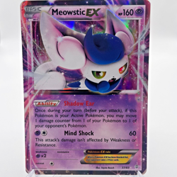 Pokemon TCG Meowstic EX 37/83 Ultra Rare Holo Generations XY Card NM - Image 1