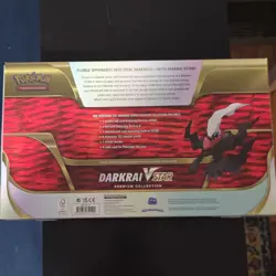 Pokemon Darkrai VSTAR Premium Collection Box Booster Promo Exclusive 2022 - Image 2