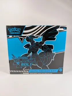 Pokemon Scarlet & Violet-Black Bolt Elite Trainer Box ETB New Sealed - Image 1