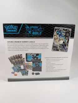 Pokemon Scarlet & Violet-Black Bolt Elite Trainer Box ETB New Sealed - Image 3