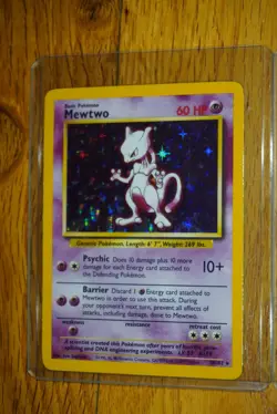 Pokemon Mew Promo and Mewtwo 10/102 Mint Cards - Image 2