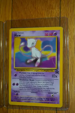 Pokemon Mew Promo and Mewtwo 10/102 Mint Cards - Image 3