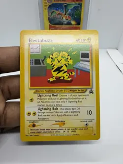 Electabuzz #46 WotC Black Star Promo 2000 English Pokemon Card NM - Image 1