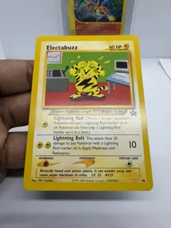 Electabuzz #46 WotC Black Star Promo 2000 English Pokemon Card NM - Image 3