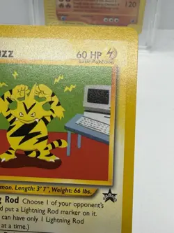 Electabuzz #46 WotC Black Star Promo 2000 English Pokemon Card NM - Image 5