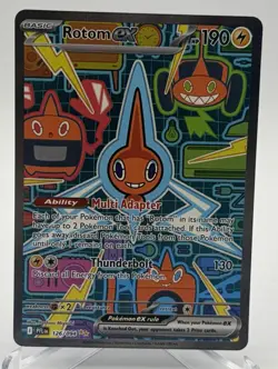 Pokemon TCG SIR Rotom ex Phantasmal Flames 126/094 MINTY PACK FRESH - Image 1