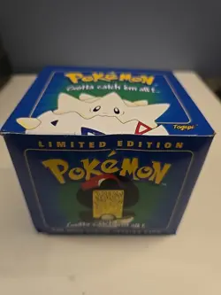 SEALED Pokemon 23K Gold Plated Trading Card New Pokeball TOGEPI Burger King - Image 1