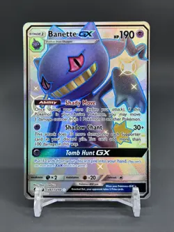 Pokemon Banette GX SV61/SV94 Hidden Fates: Shiny Vault NM - Image 1