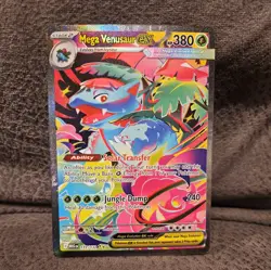 Pokemon TCG Mega Venusaur EX Card 177/132 English, Near Mint Condition - Image 5