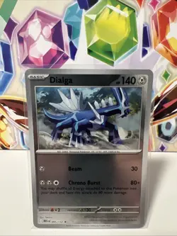 Dialga 095/132 Reverse Holo Rare - Pokemon TCG Mega Evolution - NM - Image 1