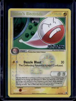 2005 Pokemon EX Delta Species Holon's Electrode Reverse Holo #21/113 - Image 1