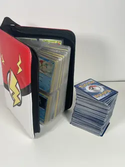 Huge Collection Bulk Lot of 750+ Mixed Pokemon Cards and binders - Image 1