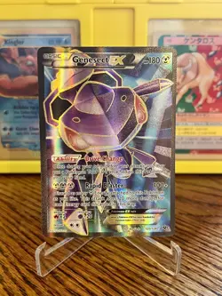Pokemon TCG Fates Collide Genesect EX 120/124 NEAR MINT SEE PICS Ultra Rare 2016 - Image 1