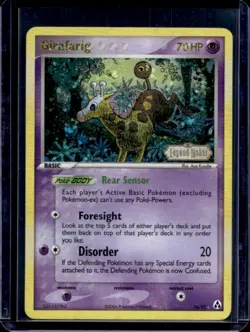 2006 Pokemon EX Legend Maker Girafarig Reverse Holo #16/92 - Image 1