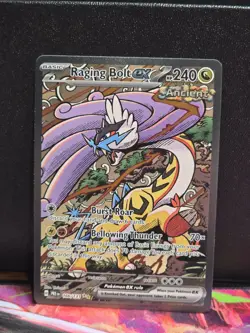 Pokemon TCG Raging Bolt EX 166/131 Sir Prismatic Evolutions NM Condition - Image 1