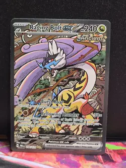 Pokemon TCG Raging Bolt EX 166/131 Sir Prismatic Evolutions NM Condition - Image 2