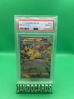 2024 Pokemon SSP en Pikachu EX PSA 10 - Image 1