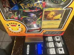Pokemon TCG HEAVY! 147.4 G! Pokemon Day 2026 Collection Box w/ Pikachu +5 Grams - Image 1