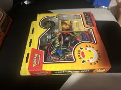 Pokemon TCG HEAVY! 147.4 G! Pokemon Day 2026 Collection Box w/ Pikachu +5 Grams - Image 5