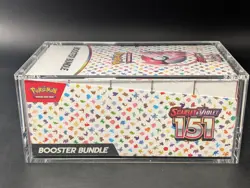 Pokemon 151 SV3.5 Booster Bundle Display Factory Sealed Case W/Acrylic Case - Image 4