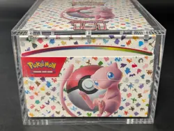 Pokemon 151 SV3.5 Booster Bundle Display Factory Sealed Case W/Acrylic Case - Image 5