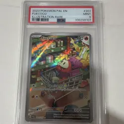 Pokemon TCG Fuecoco 201/193 Sv02 Paldea Evolved Illustration Rare Holo PSA 9 - Image 1