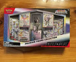 POKEMON TCG SCARLET & VIOLET PRISMATIC EVOLUTIONS PREMIUM FIGURE COLLECTION BOX - Image 1