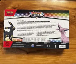 POKEMON TCG SCARLET & VIOLET PRISMATIC EVOLUTIONS PREMIUM FIGURE COLLECTION BOX - Image 2