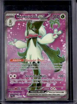 2023 Pokemon SV Paldea Evolved Meowscarada ex #231/193 - Image 1