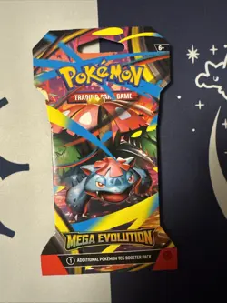 Pokemon Mega Evolution Sleeved Booster Pack - Image 1