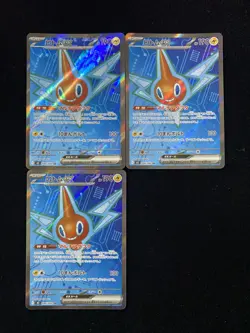 2025 Pokemon TCG Japanese Inferno X Holo M2 096/080 SR Rotom ex Lot*3 YX89 - Image 1