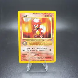 Magby 23/111 Rare Pokemon Vintage 2000 Neo Genesis NM Near Mint -c - Image 1