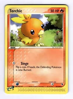 Torchic - 74/109 Ruby and Sapphire #74 (2003) Common NM Pokemon - Image 1
