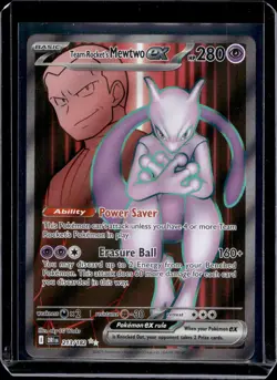 Pokemon SV10: Destined Rivals Team Rocket's Mewtwo ex 213/182 - Image 1