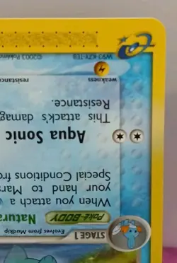 Marshtomp 41/109 Pokemon Ruby and Sapphire Regular NEAR MINT - Image 5