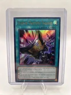 Yugioh Triple Tactics Talent RA01-EN063 Ultra Rare 1st Edition Near Mint - Image 1
