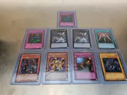 Yu-Gi-Oh card lot of 9 victory dragon, dark armed dragon, red eyes dragon +more - Image 1