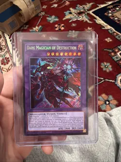 Dark Magician of Destruction 1st Edition Secret Rare MZMU-EN011 Market Priced - Image 1