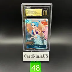 CGC 10 PRISTINE Nefeltari Vivi SR EB02-026 Promotion Pack Ex Vol. 3 ONE PIECE 48 - Image 1