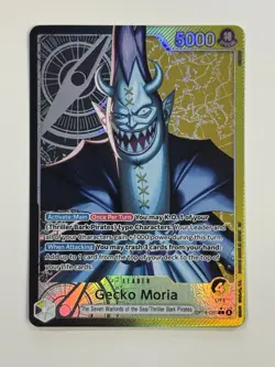 Gecko Moria - OP14-080 (Alternate Art) OP14-080 The Azure Sea's Seven Foil - Image 1