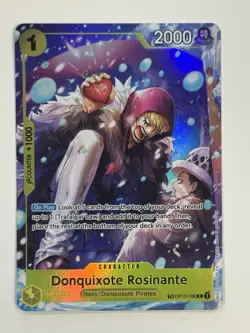 Donquixote Rosinante - OP12-108 Treasure Rare The Azure Sea's Seven Foil - Image 1