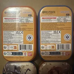 One Piece Tin Pack Set Vol.2 Op-13 Lot Of 8 *Sealed in Hand* Fast Shipping! - Image 2