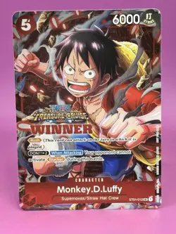 Monkey D. Luffy ST01-012 SR - Winner Pack Vol. 5 Treasure Cruise One Piece Eng - Image 2
