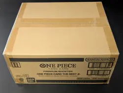 One Piece PRB-02 The Best Vol 2 Premium English Booster 10-Box Case SEALED - Image 1